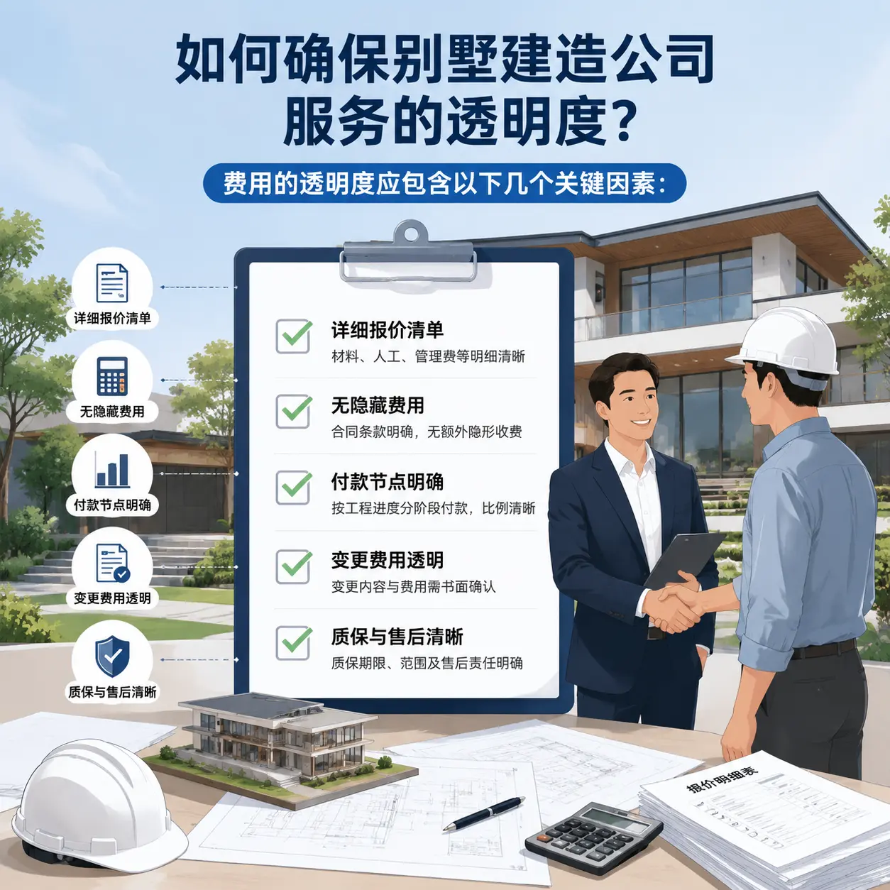 在 惠水 如何确保别墅建造公司服务的透明度?