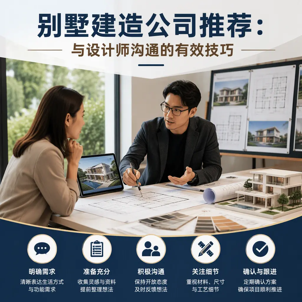 别墅建造公司推荐:与设计师沟通的有效技巧在 惠水