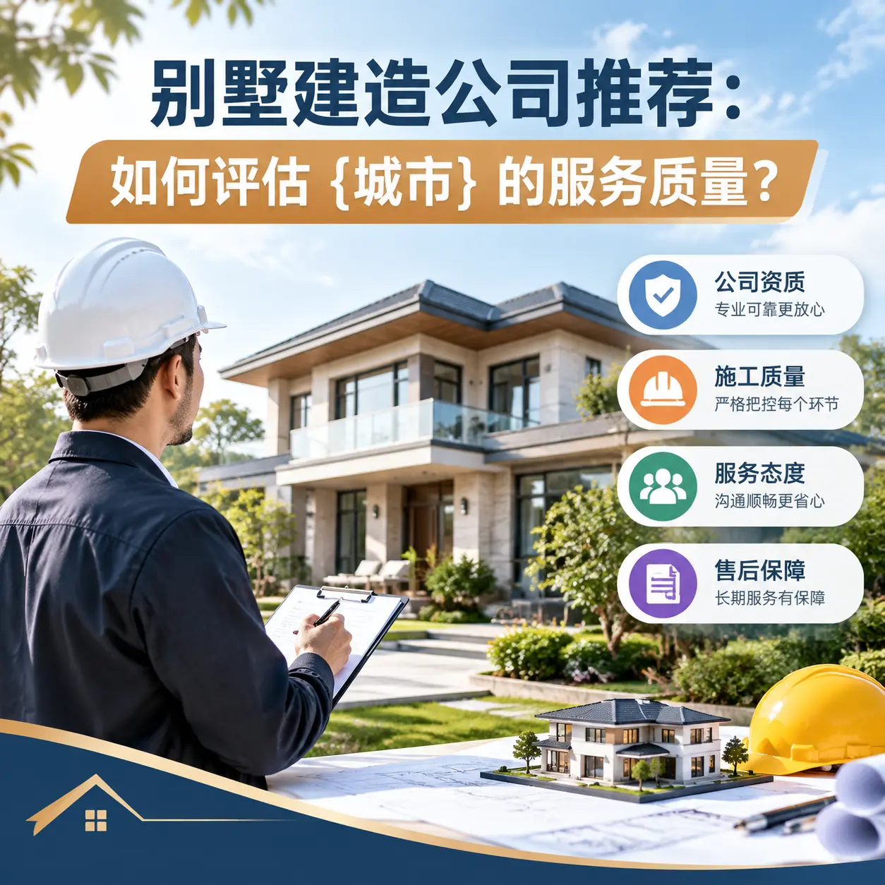 别墅建造公司推荐:如何评估 惠水 的服务质量?