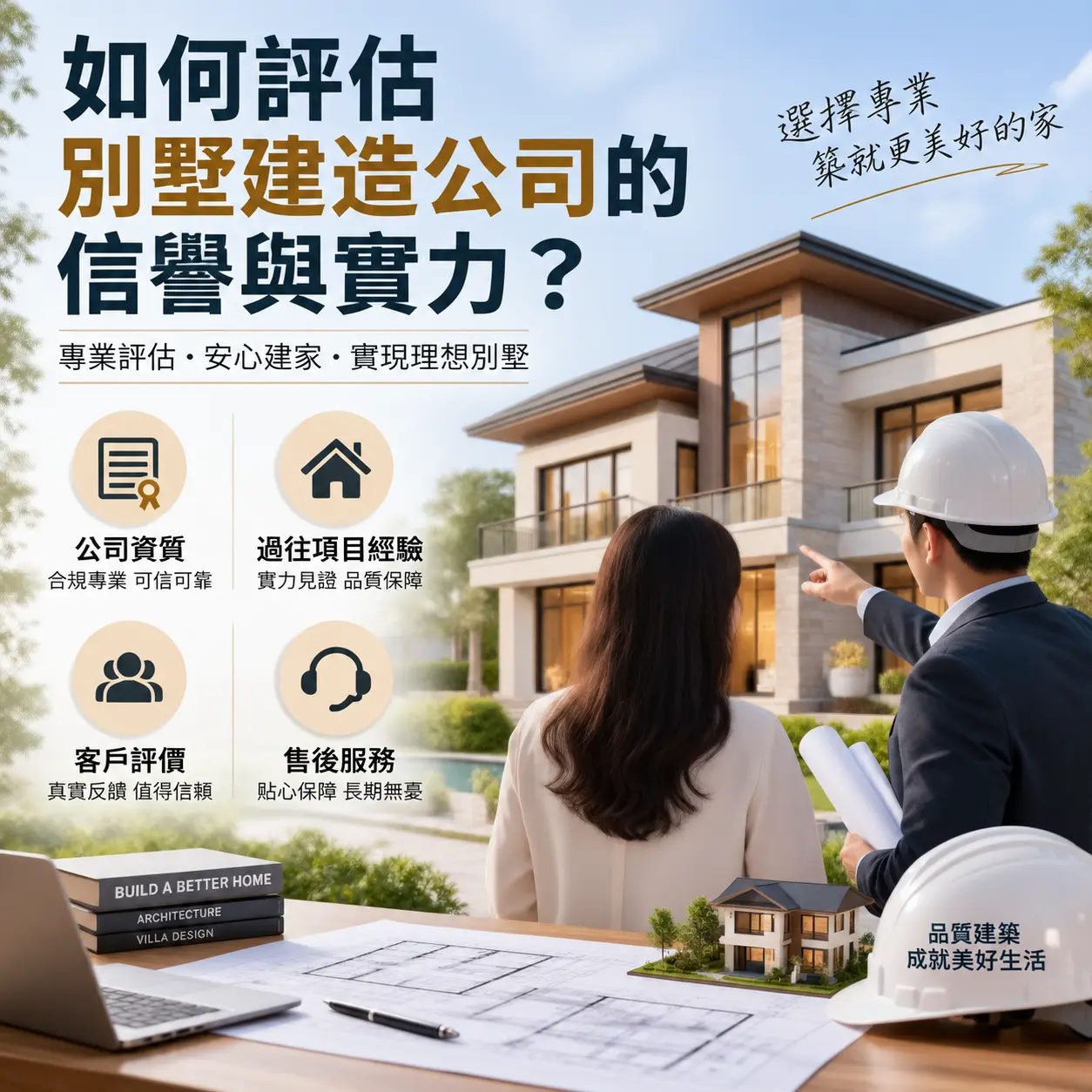 如何评估 惠水 别墅建造公司的信誉与实力?