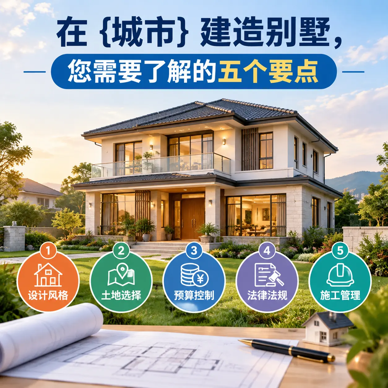 在 惠水 建造别墅，您需要了解的五个要点