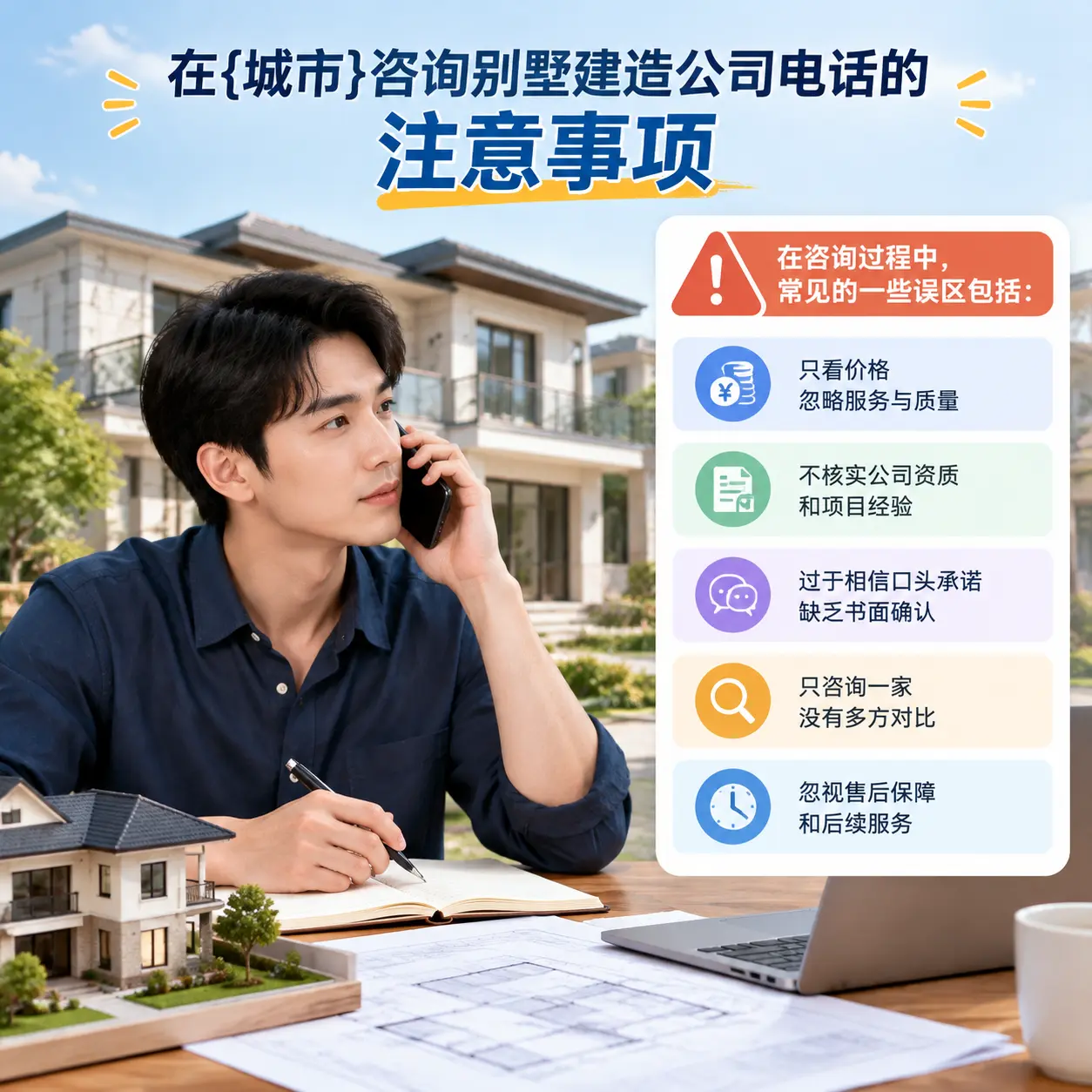 在惠水咨询别墅建造公司电话的注意事项