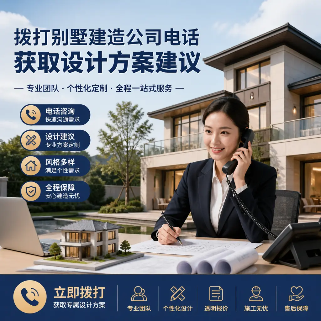 拨打惠水别墅建造公司电话，获取设计方案建议