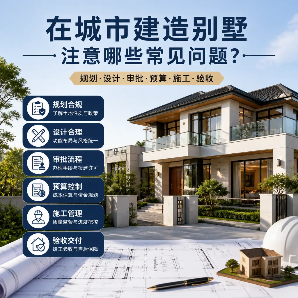 在 惠水 建造别墅,注意哪些常见问题?