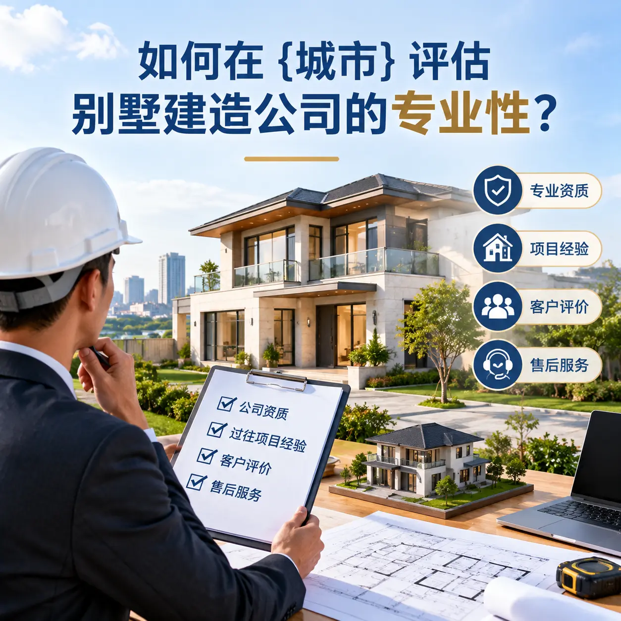 如何在 惠水 评估别墅建造公司的专业性？