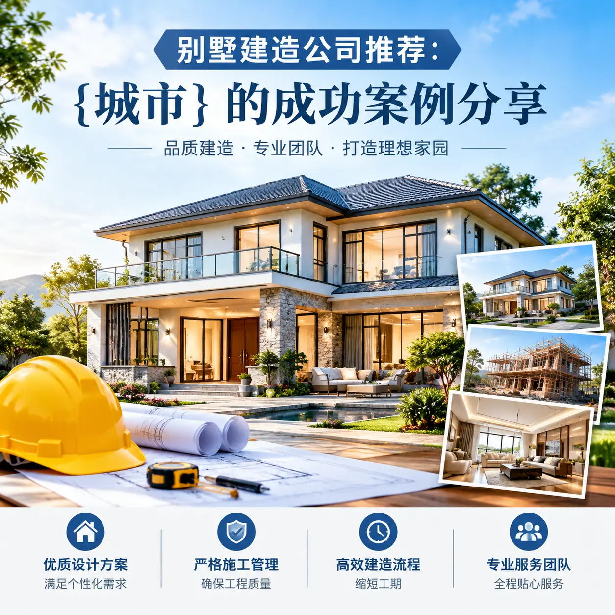 别墅建造公司推荐： 惠水 的成功案例分享