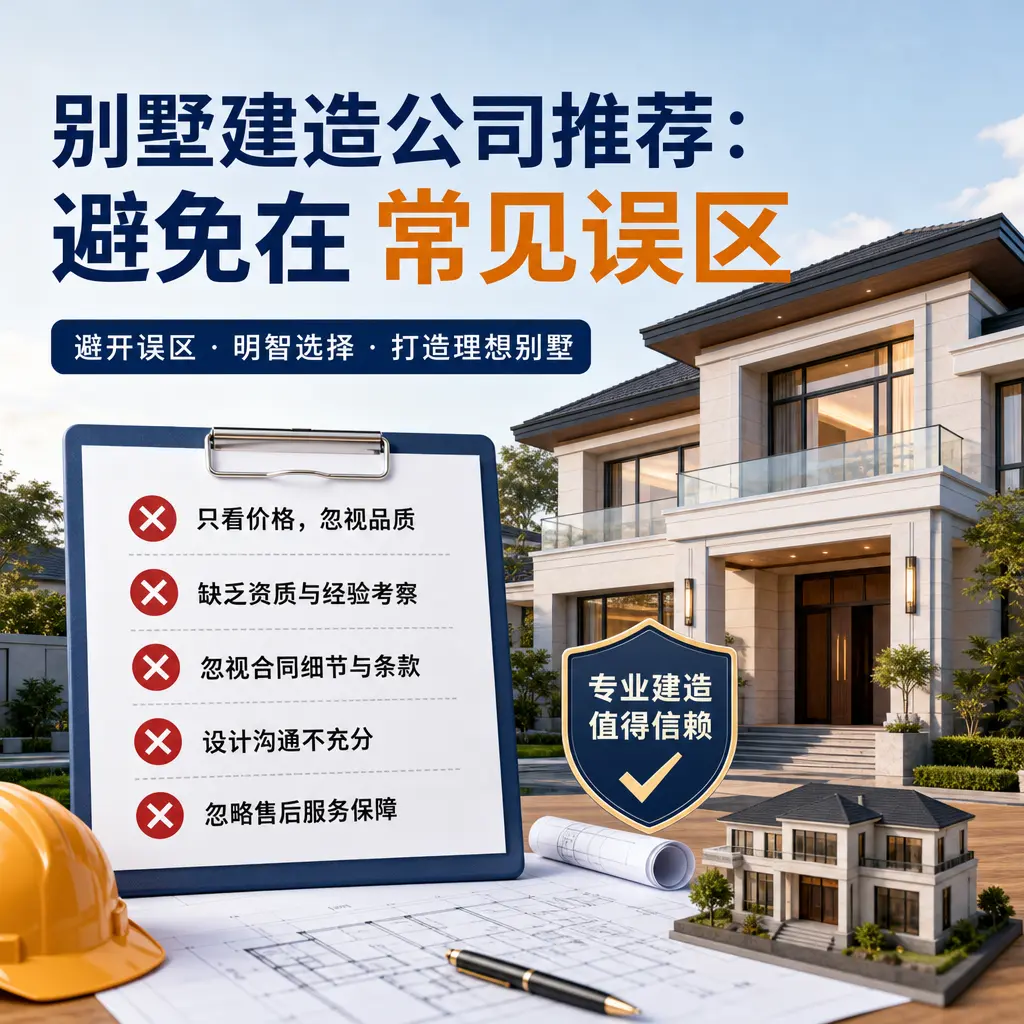 别墅建造公司推荐:避免在 惠水 的常见误区